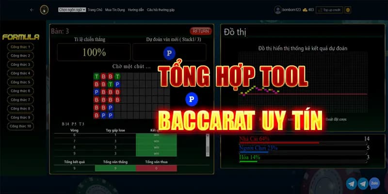 Các loại phần mềm baccarat phổ biến hiện nay